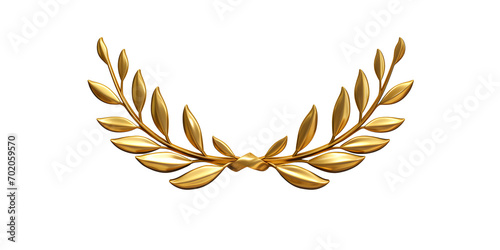 On-pure-white-background,Golden-laurel-wreath-isolated-on-white-background.-Trophy,-award,-champion-concept，png