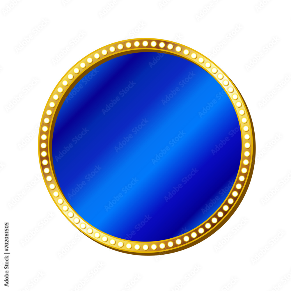 Gold decorative frame with flashy design Gold decorative frame with flashy design