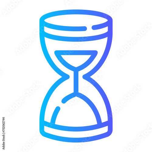 hourglass Line Gradient Icon