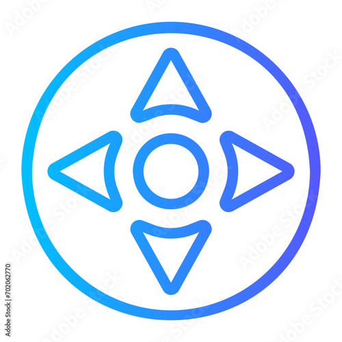 Free Download scorlling Line Gradient Icon - GFXLoad