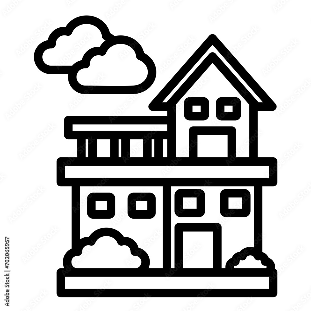 Naklejka premium Housing Icon