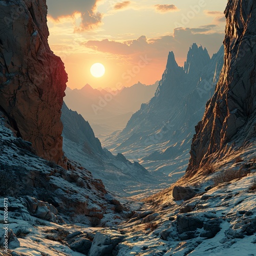 Image Photo Jpg File Mountains Sun, Background Images , Hd Wallpapers © IMPic