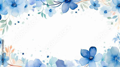 青い春の花のあしらい photo