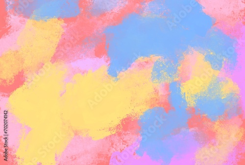 abstract colorful watercolor texture background © Ainy