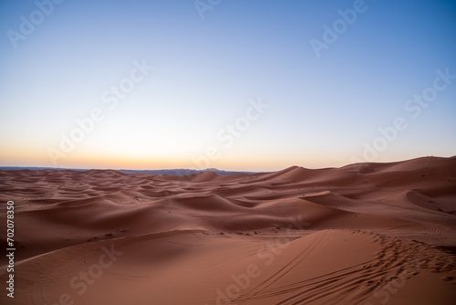 
Merzogua desert landscape in Morocco