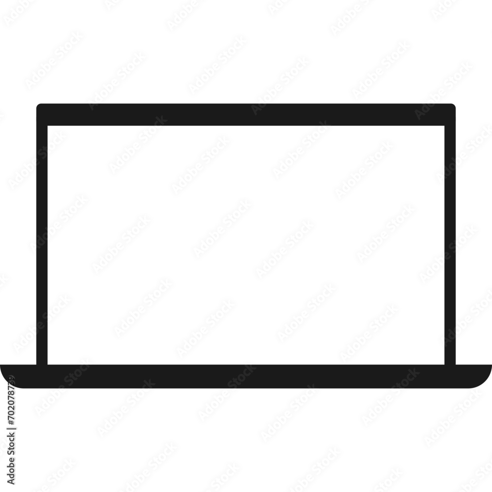 Laptop Line Icon Laptop Line Icon