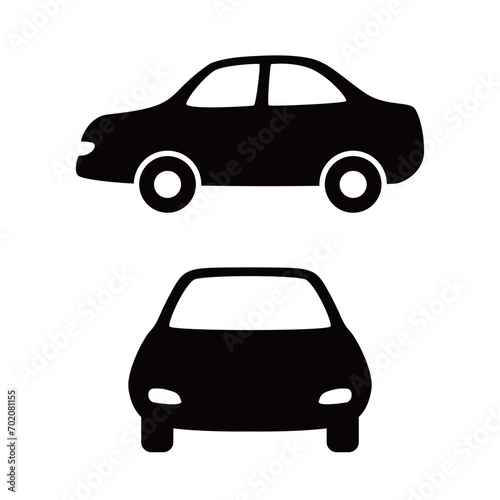 car icon design. modern transportation sign and symbol.