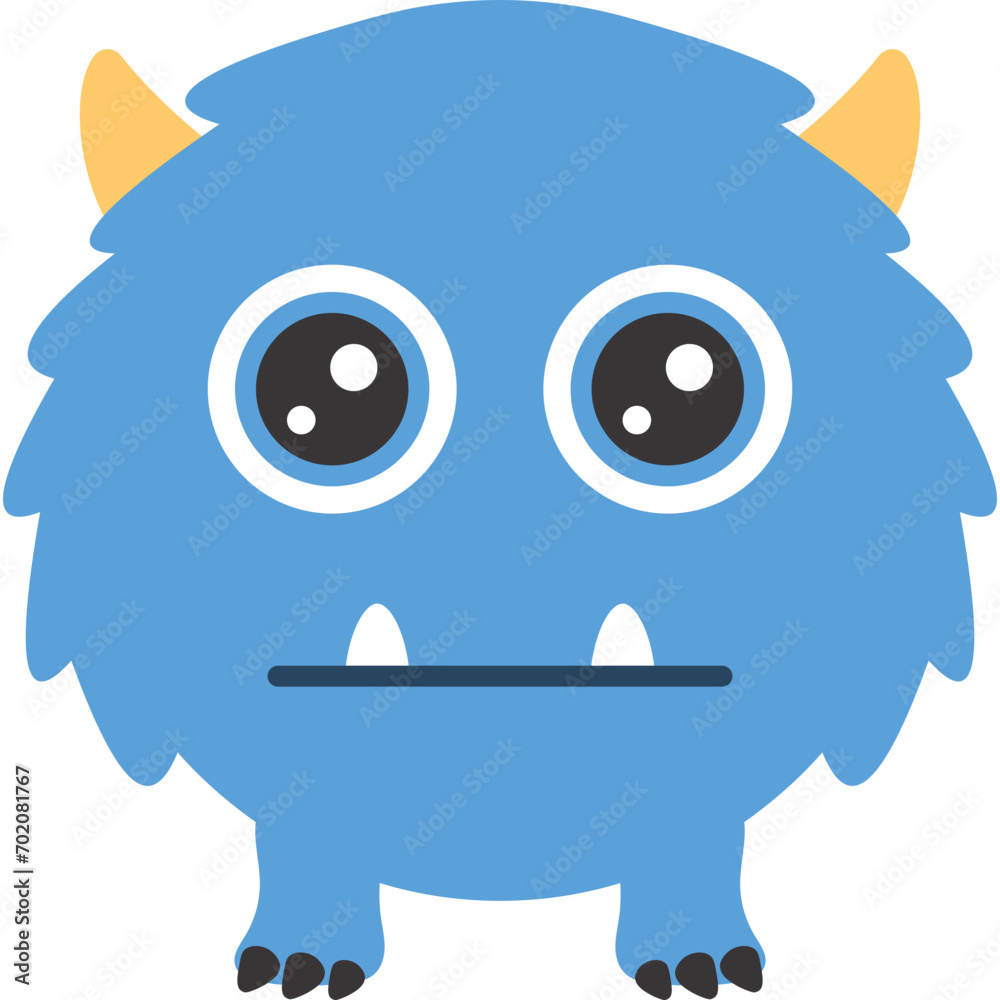 Obraz premium Cute Monster Illustration