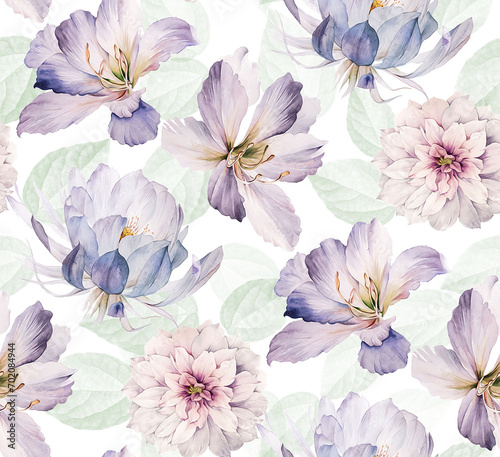 rapport watercolor flowers