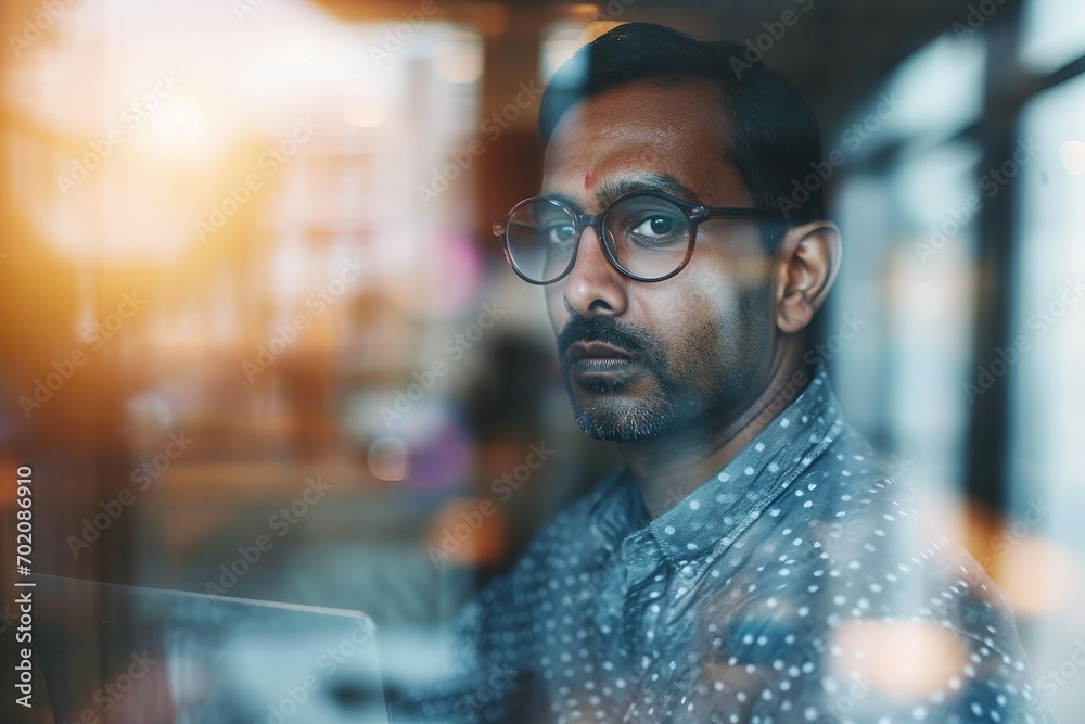 a man wearing glasses and looking at the camera a man wearing glasses and looking at the camera