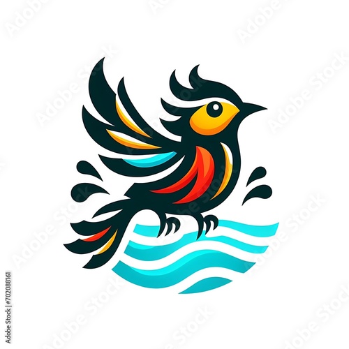 Free Vector   Bird logo design free download  © Md