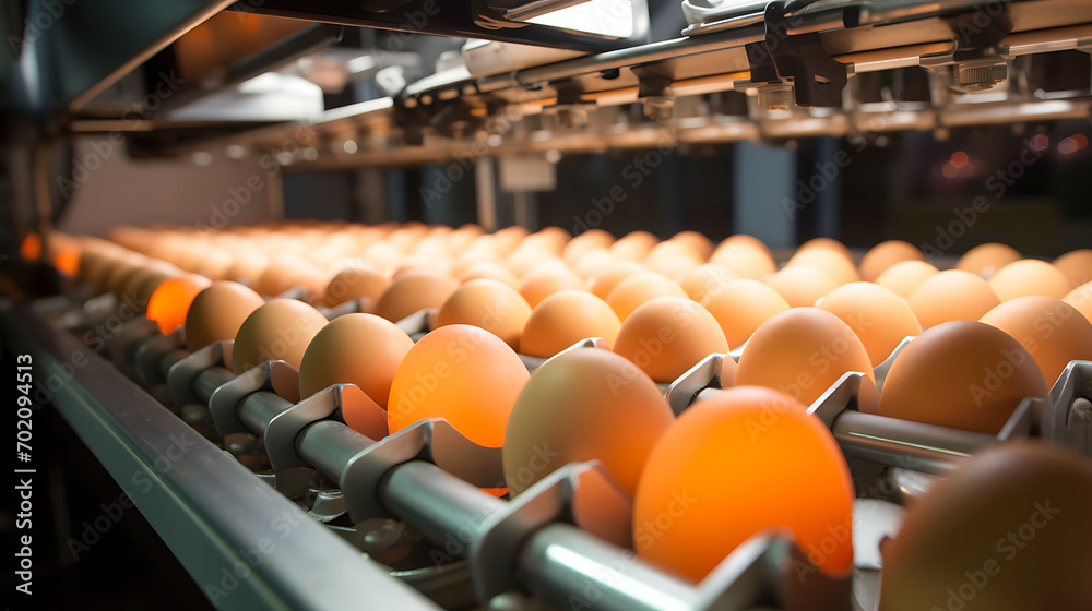 Automated sorting of raw and fresh chicken eggs