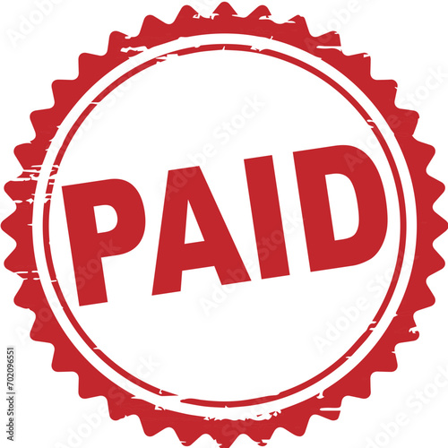 Paid stamp