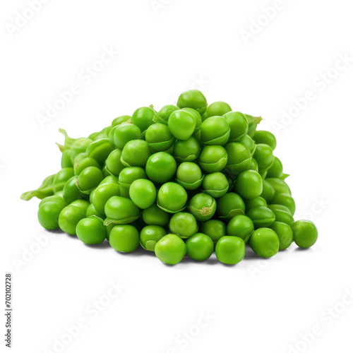 peas on isolate transparency background, PNG