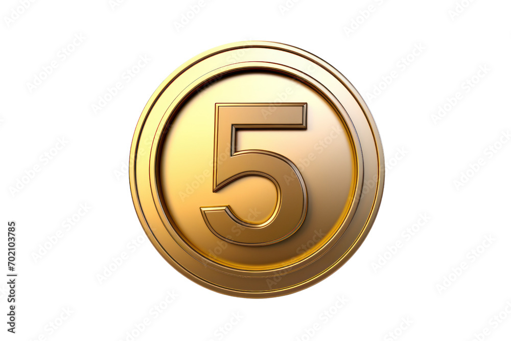 Golden number, auspicious number isolated on transparent background,png file Golden number, auspicious number isolated on transparent background,png file