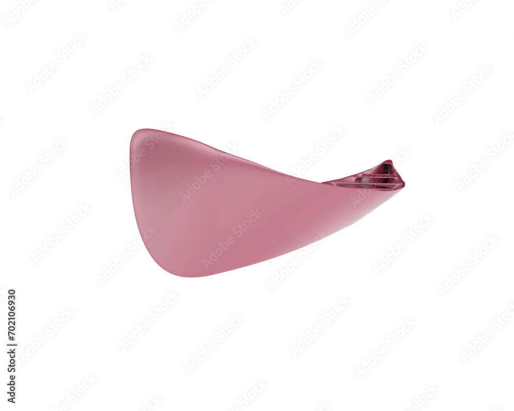 Canoe isolated on background. 3d rendering - illustration Canoe isolated on background. 3d rendering - illustration