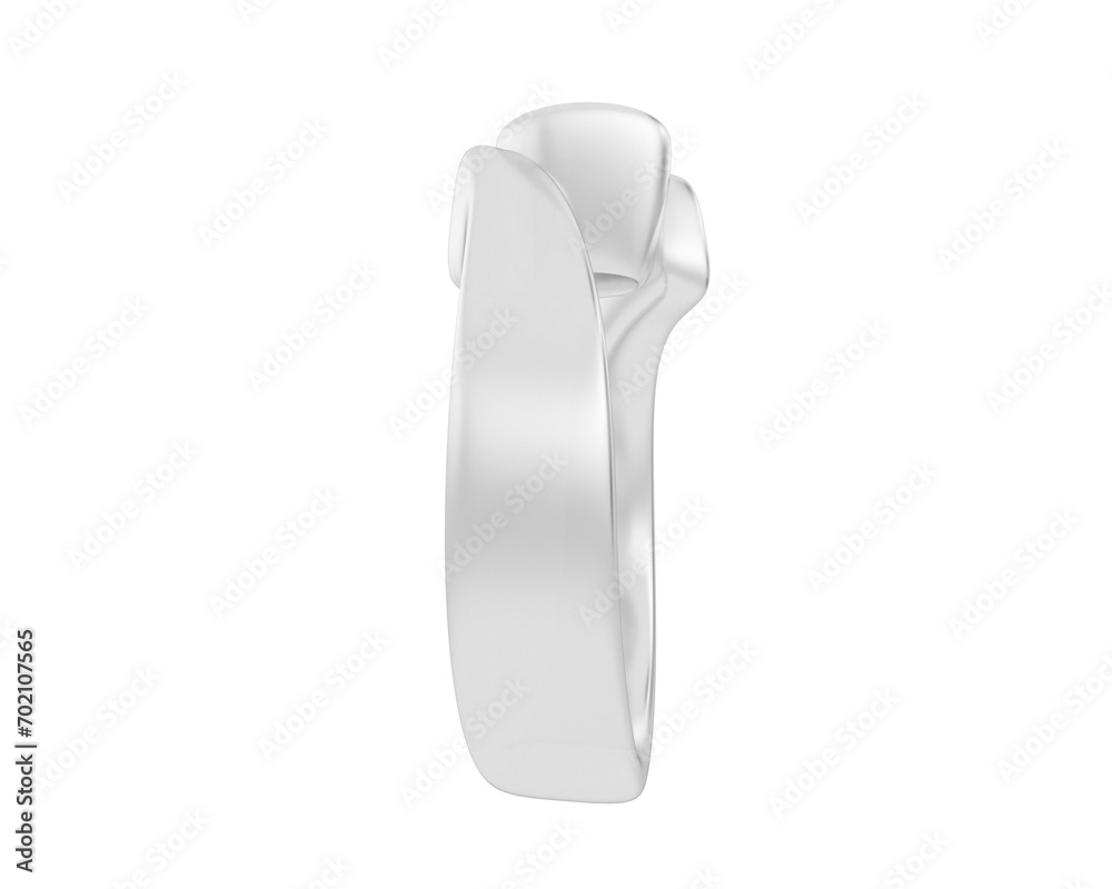 Jewelry isolated on background. 3d rendering - illustration Jewelry isolated on background. 3d rendering - illustration