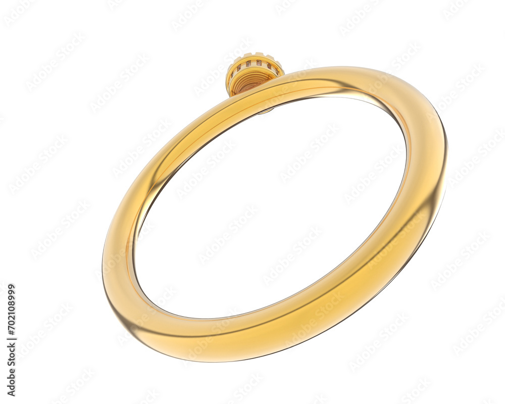 Diamond ring isolated on background. 3d rendering - illustration Diamond ring isolated on background. 3d rendering - illustration