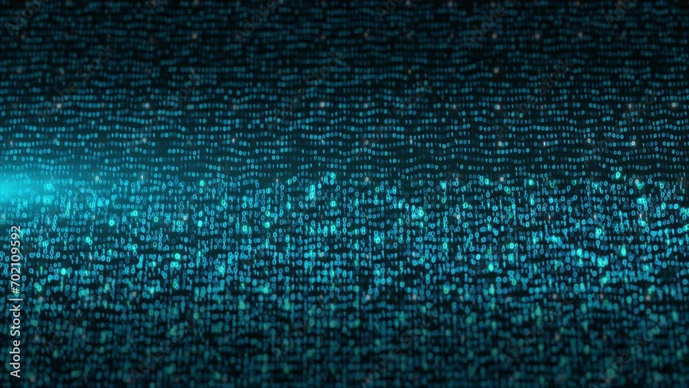 4K Binary code numbers background developing programming coding technology. Programmer or hacker code. bitcoin btc mining development virtual cyber space. coding, education, hacking, web data.