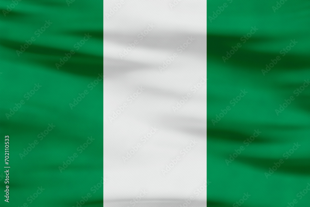 Nigeria Flag - Country Green, White Vertical Stripes Nigeria Flag - Country Green, White Vertical Stripes