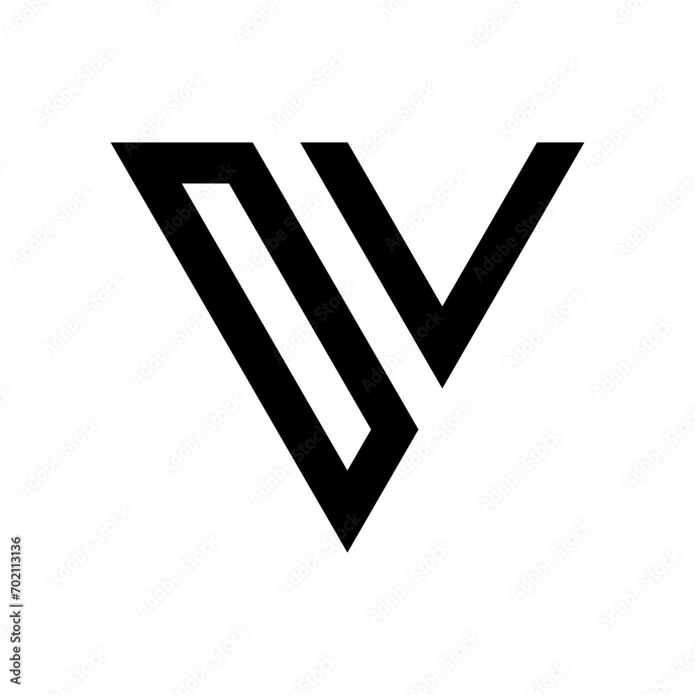 Triangle Letter O Logo Design Triangle Letter O Logo Design