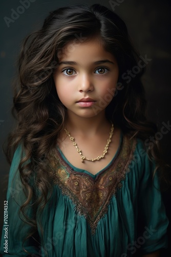 Arabella's Enchanting Portrait. A fictional character created by Generative AI. 