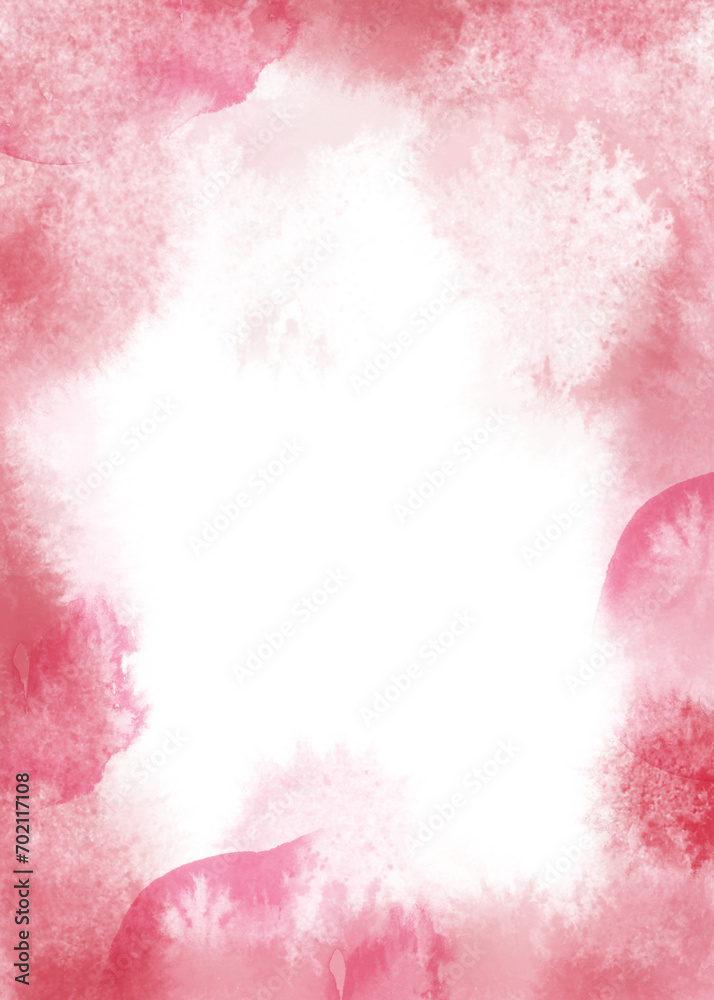 Pink Valentine's Day background. PNG transparent digitally hand painted illustration Pink Valentine's Day background. PNG transparent digitally hand painted illustration