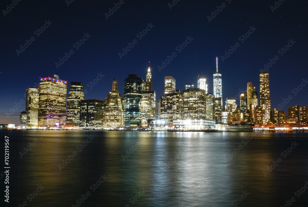 Skyline of downtown New York, New York, USA Skyline of downtown New York, New York, USA