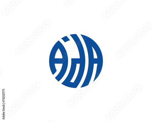 ADA logo design vector template. logo, design, logo design, vector, letter, monogram, creative, icon, template, sign, symbol, brand, unique, initial, modern, alphabet.