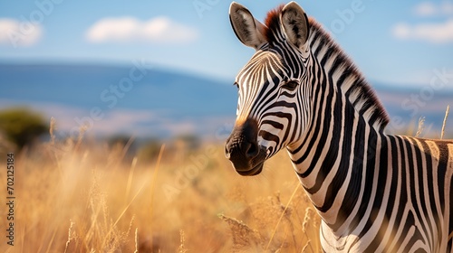 Zebra on grassland contributing to a healthy ecosystem   Zebra  grassland  healthy ecosystem