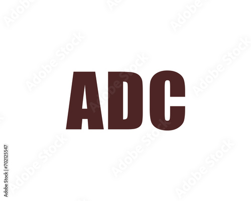 ADC logo design vector template. ADC, logo, design, logo design, vector, letter, monogram, creative, icon, template, sign, symbol, brand, unique, initial, modern, alphabet.