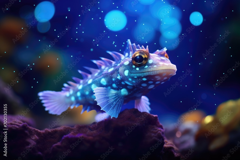 Dragonet Dream: Close-up of a dragonet fish. Dragonet Dream: Close-up of a dragonet fish.