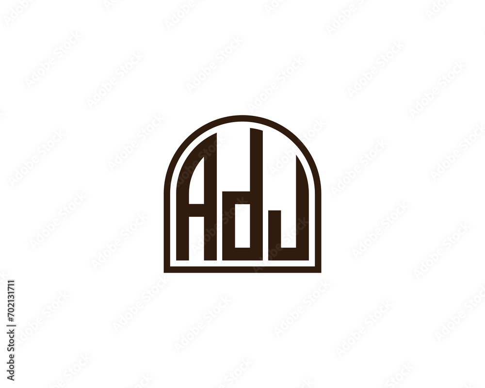 ADJ Logo design vector template. ADJ, logo, design, logo design, vector, letter, monogram, creative, icon, template, sign, symbol, brand, unique, initial, modern, alphabet. ADJ Logo design vector template. ADJ, logo, design, logo design, vector, letter, monogram, creative, icon, template, sign, symbol, brand, unique, initial, modern, alphabet.