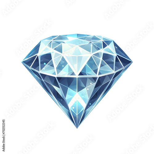 diamond on transparent background