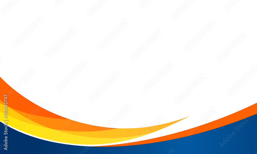 abstract blue and orange wave background. dynamic curve composition with trendy gradient for business concept. vector illustration abstract blue and orange wave background. dynamic curve composition with trendy gradient for business concept. vector illustration