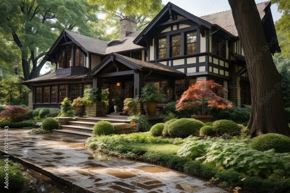 Traditional home located in Portland, Oregon.
Traditional home located in Portland, Oregon.