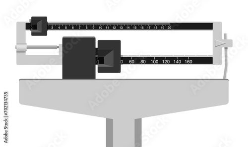 Eye-level physician scales - for measuring weigh