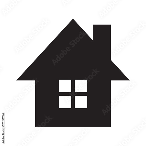Tableau sur toile House or home stand-alone icon