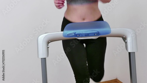 Wallpaper Mural Exercise at Home - Treadmill, Video Clip 4K  Torontodigital.ca