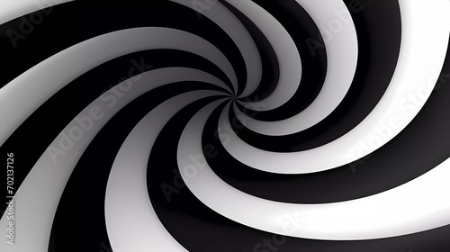 black and white dual tone spiral background