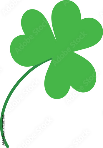 clover st. pratick's day isolated