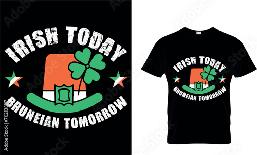 St Patrick's Day 2024. St. Patrick's day t-shirt design. st patrick's t-shirt design, st patrick's t shirt design