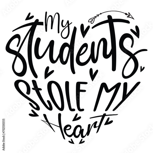 My students stole my heart photo