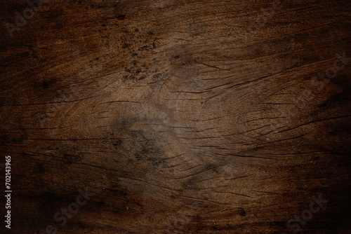 Texture of dark wood use as background photo