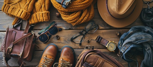 Autumn outfit with sweater ...
