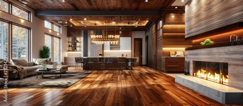 Beautiful living room with ...