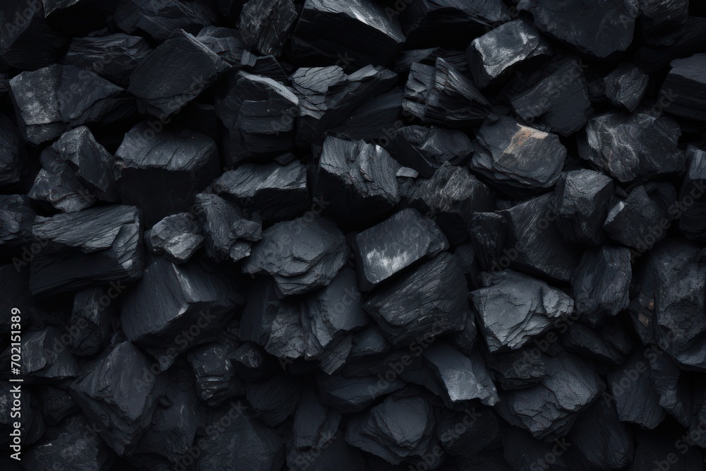 coal texture background , black background