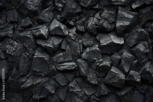 Fotografie, Obraz coal texture background , black background
