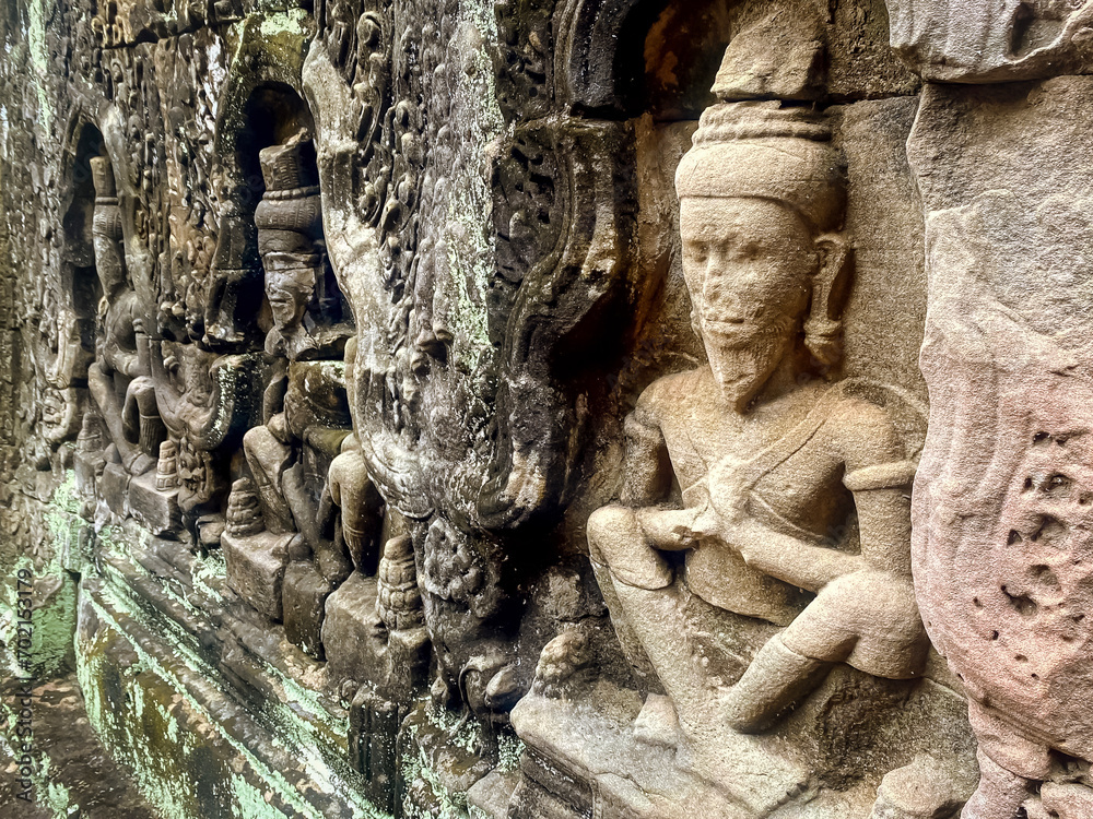Preah Khan, Preah Khan Kampong Svay archaeological site, Angkor, Cambodia
