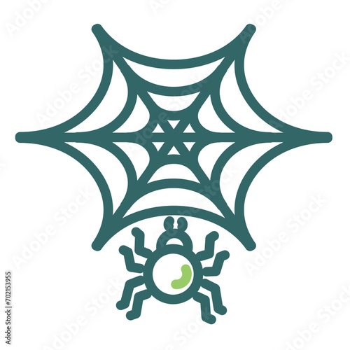 Принти на полотні Spider Icon